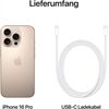 Apple iPhone 16 Pro EUR (256GB) titan wüstensand