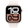 Apple Watch Series 10 EUR (42mm) GPS S/M roségold/blassr