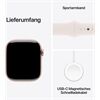 Apple Watch Series 10 EUR (42mm) GPS S/M roségold/blassr