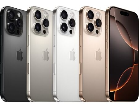 Apple iPhone 16 Pro EUR (256GB) titan weiß