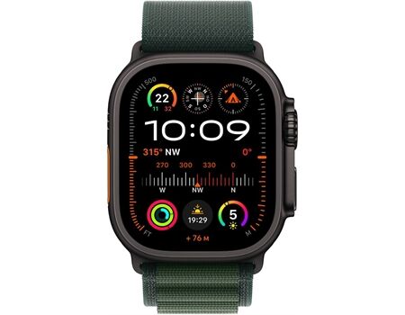 Apple Watch Ultra 2 EUR (49mm) GPS+4G AL (L) sw-dunkelgr