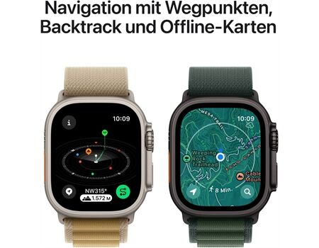 Apple Watch Ultra 2 EUR (49mm) GPS+4G AL (L) sw-dunkelgr