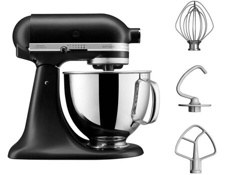 Kitchen-Aid B-Ware5KSM125EBM 4,8l Küchenmaschine, Matte Black
