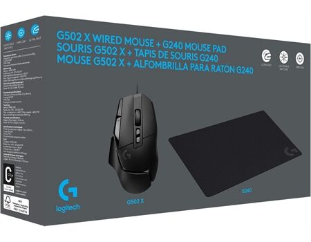 LOGITECHG SET G502 X Bundle schwarz/schwarz