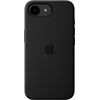 Apple iPhone 16e Silikon Case Schwarz
