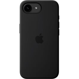 Apple iPhone 16e Silikon Case Schwarz