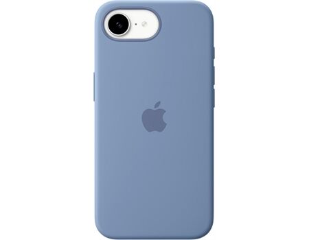 Apple iPhone 16e Silikon Case Winterblau