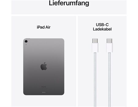 Apple iPad Air 11" M2 512GB SpaceGrau Wifi