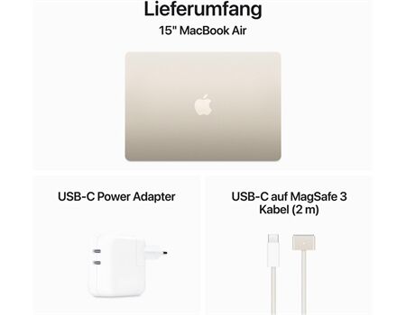 Apple MacBook Air 15,3" M3 512GB 24GB Polarstern