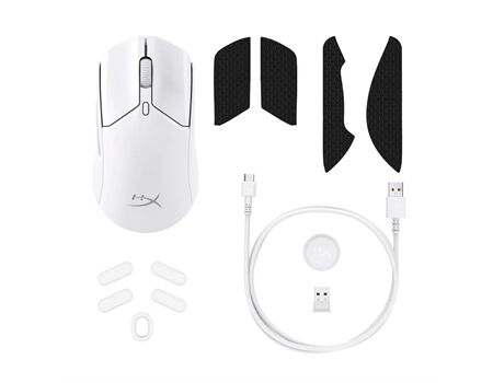 DIV HYPERX Pulsefire Haste Maus weiß wireless