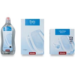 Miele Spülmittel-Set Klarspüler/60Tabs/1,5kg Regeneriers Miele Spülmittel-Set Klarspüler/60Tabs/1,5kg Regeneriers