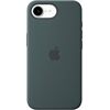 Apple iPhone 16e Silikon Case Seegrün