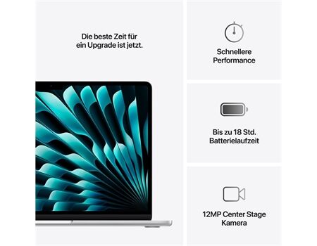 Apple MacBook Air 13,6" M4 512GB 16GB Silber