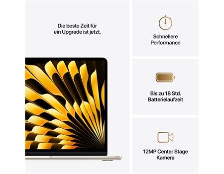 Apple MacBook Air 13,6" M4 512GB 16GB Polarstern