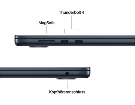 Apple Macbook Air 15,3" M4 512Gb 16GB Mitternacht