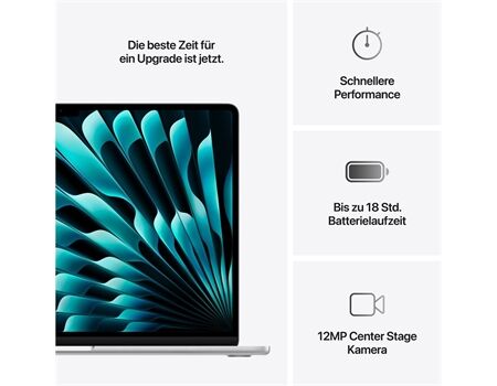 Apple Macbook Air 15,3" M4 256Gb 16GB Silber