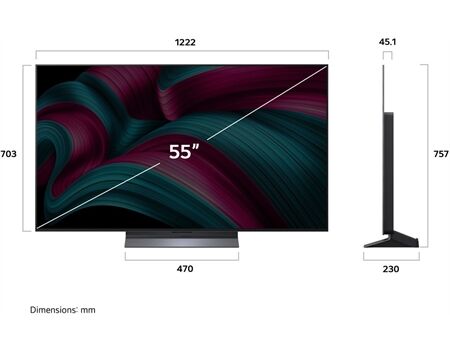 LG OLED 55 C 58 LA Xklusiv Jetzt mit 300,- Cashback