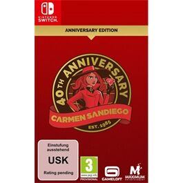 Nintendo Switch Carmen Sandiego: 40th Anniversary Edition Nintendo Switch Carmen Sandiego: 40th Anniversary Edition