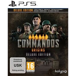 PS5 Commandos Origins Deluxe Edition