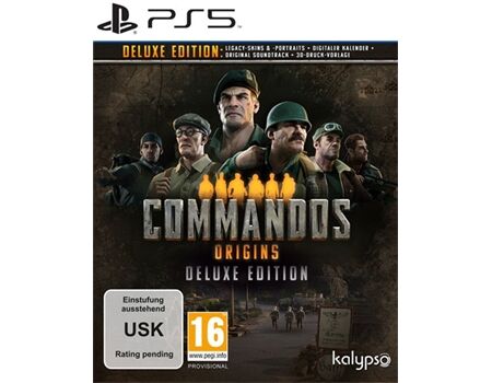 PS5 Commandos Origins Deluxe Edition