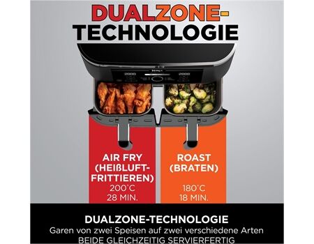 NINJA AF200EU Foodi Dual Zone 4-in-1 (7,6 L)