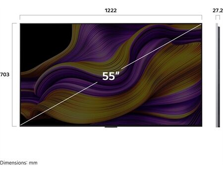 LG OLED 55 G 58 LW Wandversion Jetzt 300,- Cashback