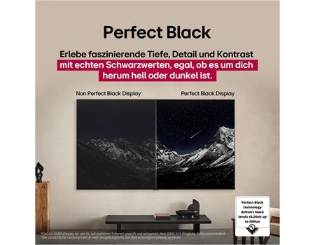 LG OLED 65 G 58 LW Wandversion