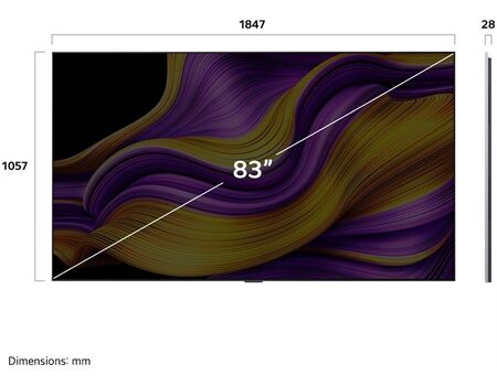 LG OLED 83 G 58 LW