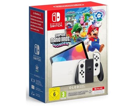 Nintendo Switch Switch OLED ws+SMBW (digital)+12 Monate On