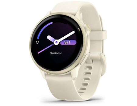 GARMIN vivoactive 6 bone/lunargold aluminium