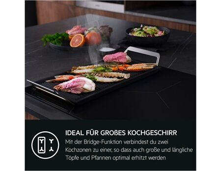 AEG TII84B00FZ** SaphirMatt-Oberfläche 80cm