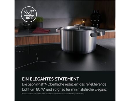 AEG TII84B00FZ** SaphirMatt-Oberfläche 80cm