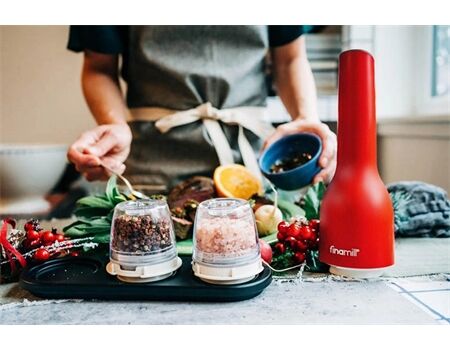 FinaMill Starter Kit Sangria Akku