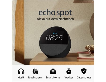 Amazon Echo Spot (2024) schwarz