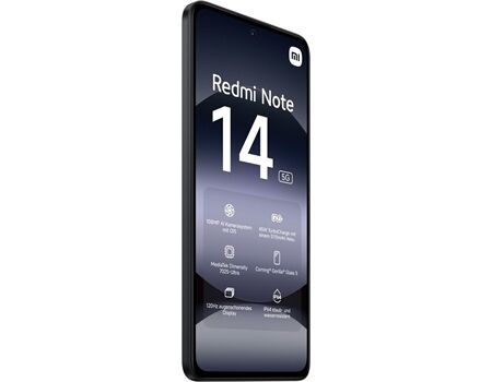 XIAOMI Redmi Note 14 5G EUR (8GB+256GB) midnight black