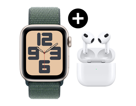 Apple Watch SE 40mm polarst (SL)+Airpods 3.Gen