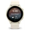 GARMIN vivoactive 6 bone/lunargold aluminium