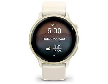 GARMIN vivoactive 6 bone/lunargold aluminium