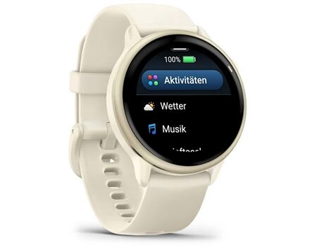 GARMIN vivoactive 6 bone/lunargold aluminium