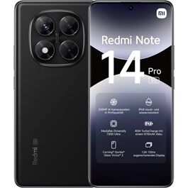 XIAOMI Redmi Note 14 Pro 5G DE (8GB+256GB) midnight blac XIAOMI Redmi Note 14 Pro 5G DE (8GB+256GB) midnight blac