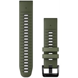 GARMIN QuickFit Silikonarmband (22mm) moosgrün/graphit