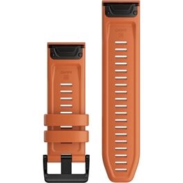 GARMIN QuickFit Silikonarmband (26mm) orange/schiefergrau GARMIN QuickFit Silikonarmband (26mm) orange/schiefergrau