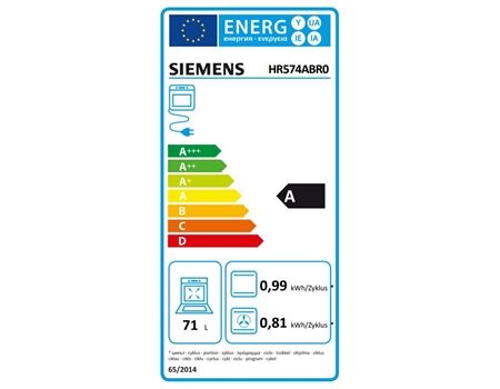 Siemens B-Ware HR574ABR0 Pyro/Dampfunterstützung