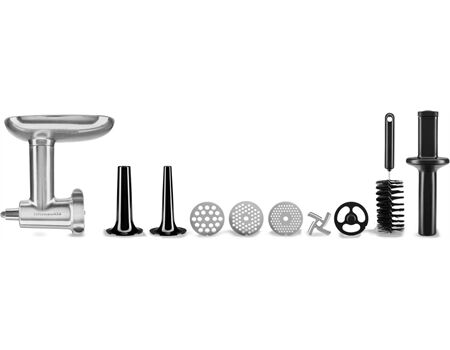 Kitchen-Aid 5KSMMGA Fleischwolf Ganzmetall