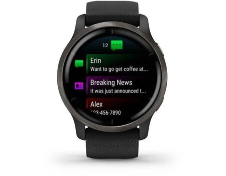 GARMIN Venu 2 schwarz/schiefergr