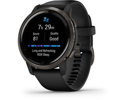 GARMIN Venu 2 schwarz/schiefergr