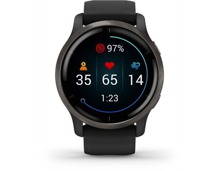 GARMIN Venu 2 schwarz/schiefergr
