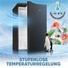 Bomann KS 7251 EEK: C / H:85cm/Gefrierfach/schwarz