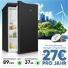 Bomann KS 7251 EEK: C / H:85cm/Gefrierfach/schwarz