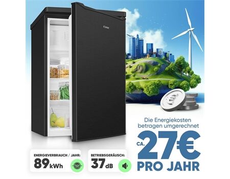 Bomann KS 7251 EEK: C / H:85cm/Gefrierfach/schwarz